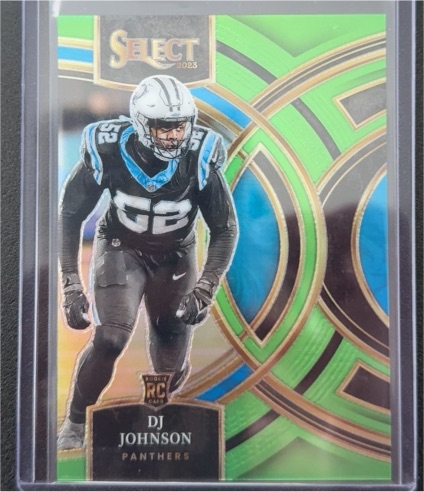 2023 Panini Select Premier Level #143 DJ Johnson — front