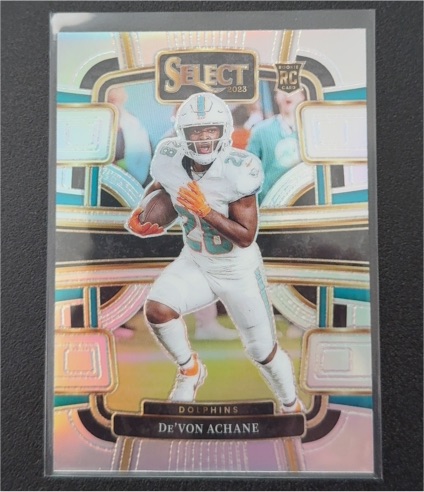 2023 Panini Select Concourse #63 De'Von Achane — front