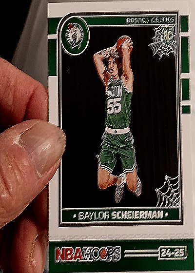2024-25 Panini Haunted Hoops #249 Baylor Scheierman — front