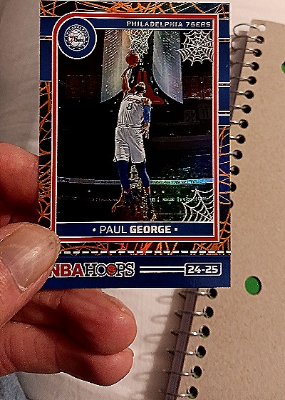 2024-25 Panini Haunted Hoops #40 Paul George — front