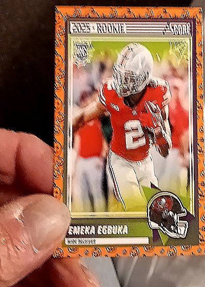 2024 Panini Score #2 Emeka Egbuka — front