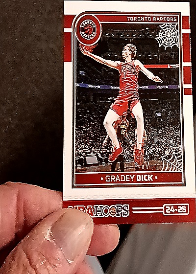 2024-25 Panini NBA Hoops #24-25 Gradey Dick — front