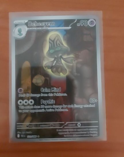 2025 Pokémon Scarlet & Violet #121 Beheeyem — front