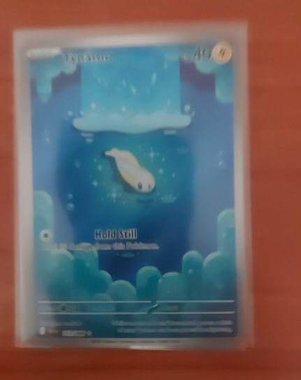 2023 Pokémon Scarlet & Violet #113 Tynamo Black Bolt Illustration Rare — front