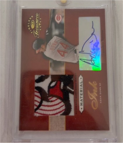 2003 Donruss Timeless Treasures Material Ink Paul Lo Duca — front