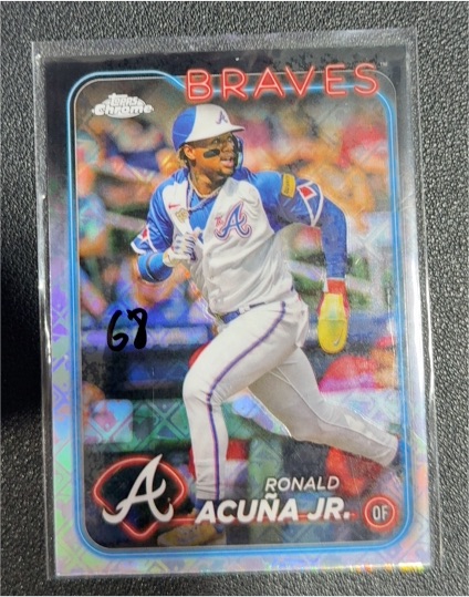 2024 Topps Chrome #250 Ronald Acuña Jr. — front