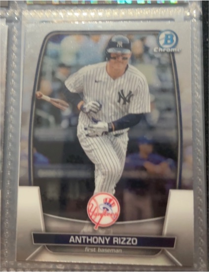 2023 Bowman Chrome #66 Anthony Rizzo — front
