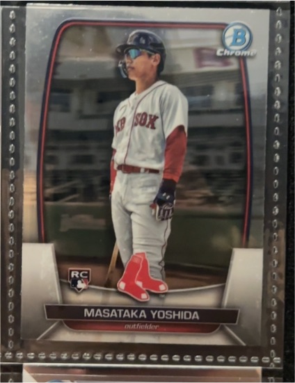 2023 Bowman Chrome #75 Masataka Yoshida — front
