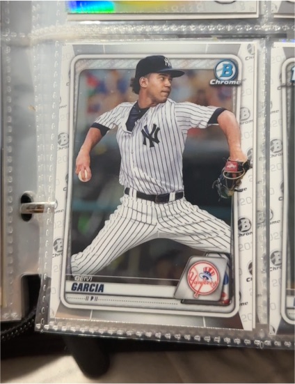 2020 Bowman Chrome #BCP-125 Deivi Garcia — front