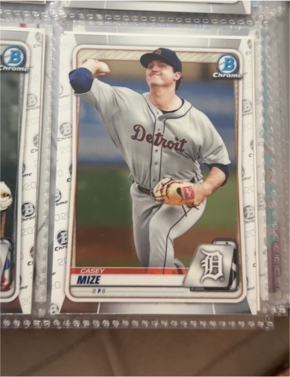 2020 Bowman Chrome Prospects #BCP-142 Casey Mize — front
