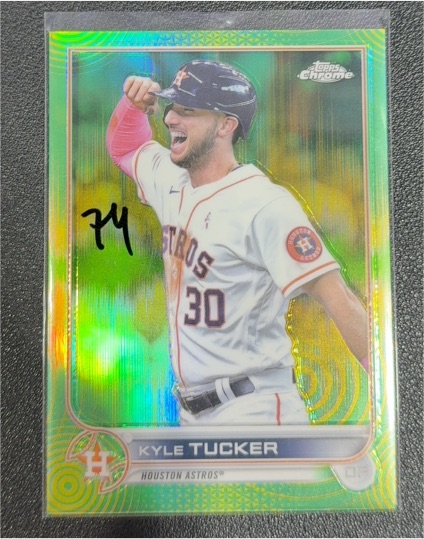 2022 Topps Chrome #45 Kyle Tucker — front