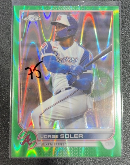2022 Topps Chrome #189 Jorge Soler — front