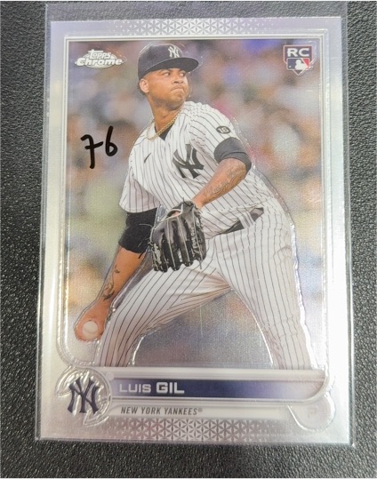 2022 Topps Chrome #202 Luis Gil — front