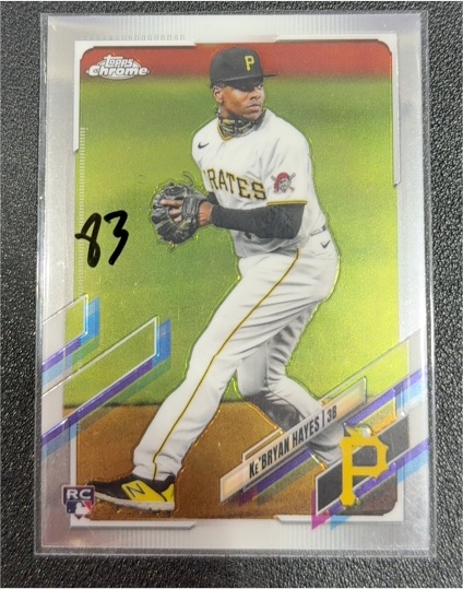 2021 Topps Chrome #191 Ke'Bryan Hayes — front