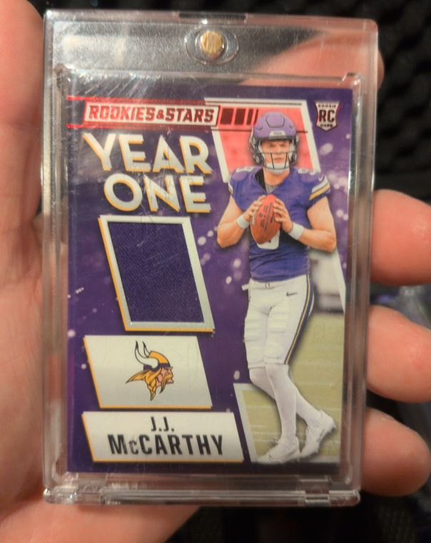 2024 Panini Rookies & Stars Year One #YO-JMY J.J. McCarthy — front