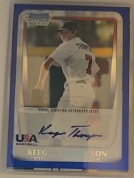 2011 Bowman Draft Picks & Prospects #BDPP107 Keegan Thompson — front