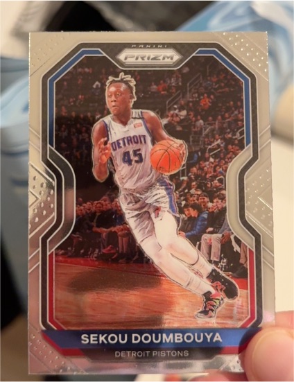 2020-21 Panini Prizm #58 Sekou Doumbouya — front