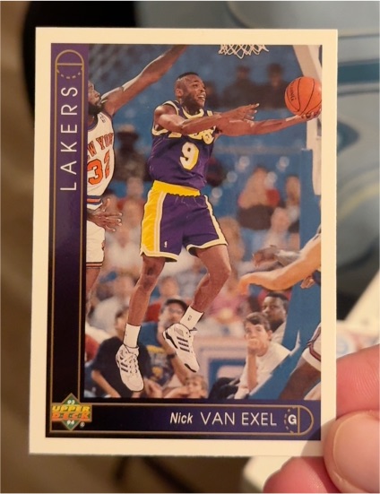 1993-94 Upper Deck #373 Nick Van Exel — front