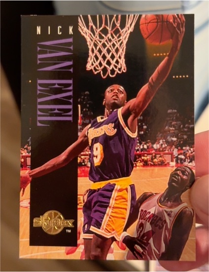 1994-95 SkyBox Premium #84 Nick Van Exel — front