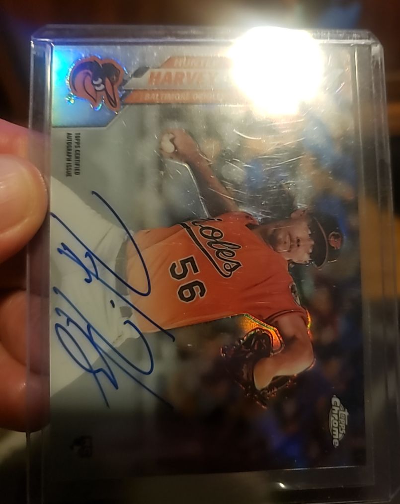 2020 Topps Chrome #RA-HH Hunter Harvey — front