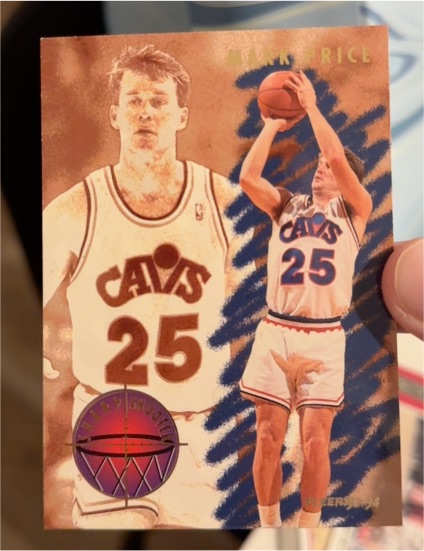 1993-94 Fleer Sharpshooter #5 Mark Price — front
