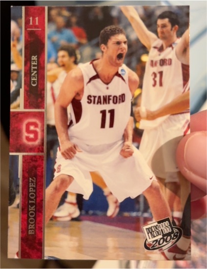 2008 Press Pass #11 Brook Lopez — front