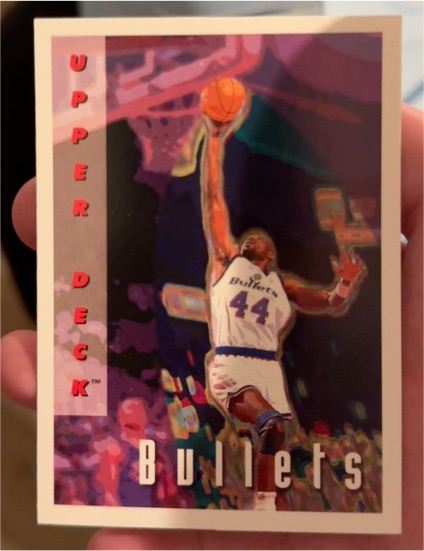 1992-93 Upper Deck #376 Harvey Grant — front