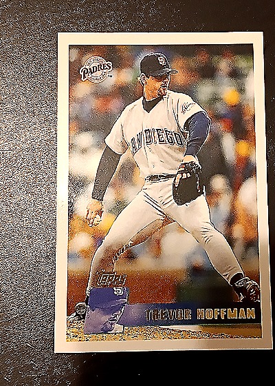 1996 Topps #T-96 Trevor Hoffman — front