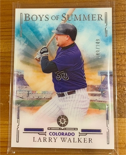 2025 Panini Boys of Summer #3 Larry Walker — front