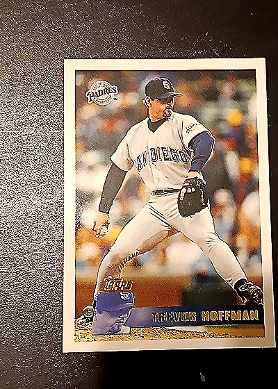 1996 Topps #313 Trevor Hoffman — front