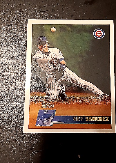 1996 Topps #287 Rey Sanchez — front