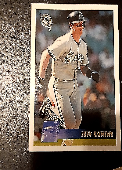 1996 Topps #422 Jeff Conine — front