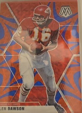 2020 Panini Mosaic #3 Len Dawson — front