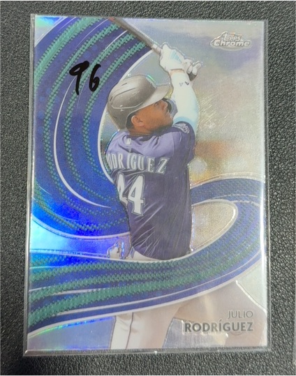2024 Topps Chrome #S-18 Julio Rodriguez Strokes — front