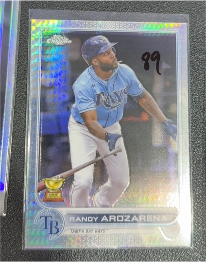 2022 Topps Chrome #161 Randy Arozarena — front