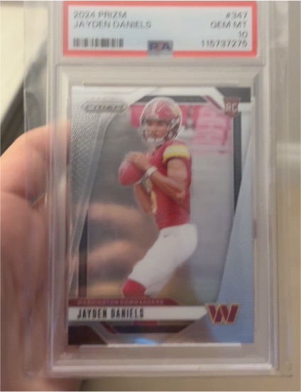 2024 Panini Prizm #347 Jayden Daniels — front
