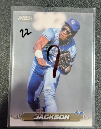 1991 Stadium Club #22 Bo Jackson — front