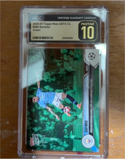 2024-25 Topps Now UEFA CL #090 Savinho — front