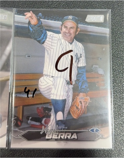 2024 Topps Stadium Club #172 Yogi Berra — front