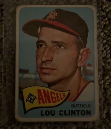 1965 Topps #229 Lou Clinton — front