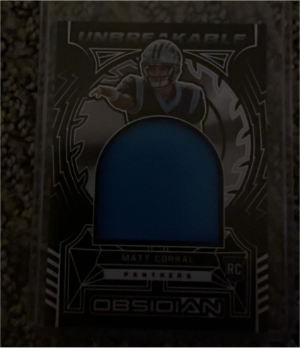 2022 Panini Obsidian #UM-MCO Matt Corral — front