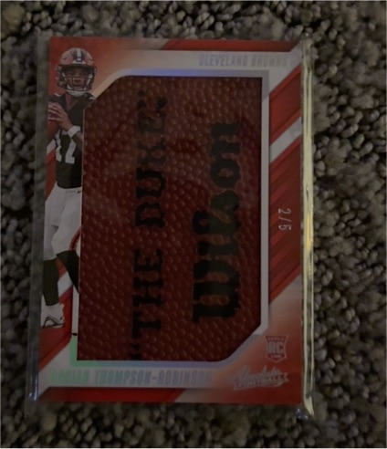 2022 Panini Absolute #JUM-4 Desmond Ridder — front