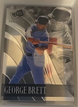 2000 Press Pass Premium George Brett — front