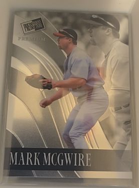 2024 Leaf Press Pass Premium Mark McGwire — front