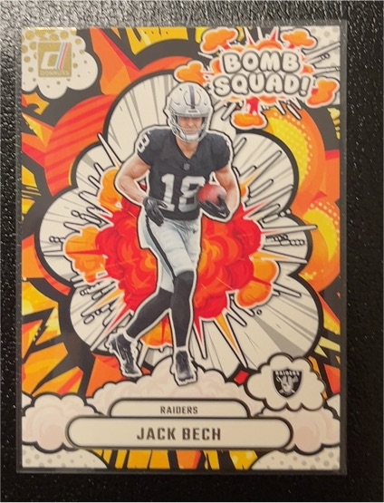 2025 Donruss Bomb Squad #BS-JBH Jack Bech — front