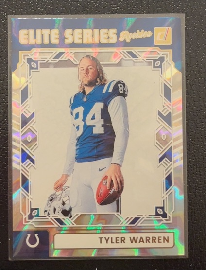 2025 Panini Donruss #ESR-TWN Tyler Warren Elite Series Rookies — front