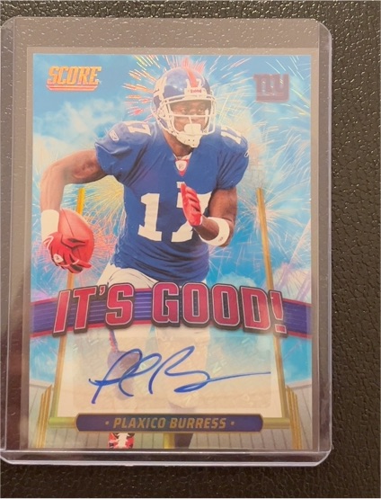 2025 Panini Score #IGG-PBS Plaxico Burress — front