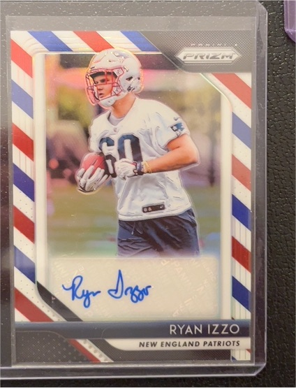 2018 Panini Prizm #RA-RI Ryan Izzo — front