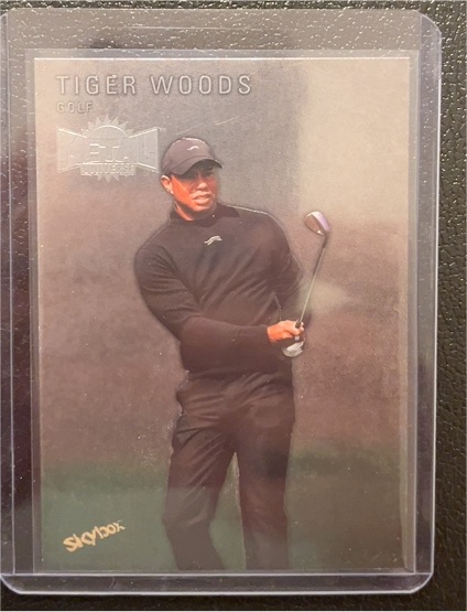 2024 SkyBox Metal Universe Champions #2 Tiger Woods — front