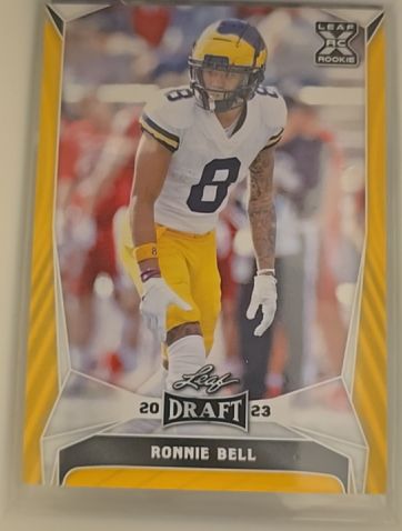2023 Leaf Draft #67 Ronnie Bell — front